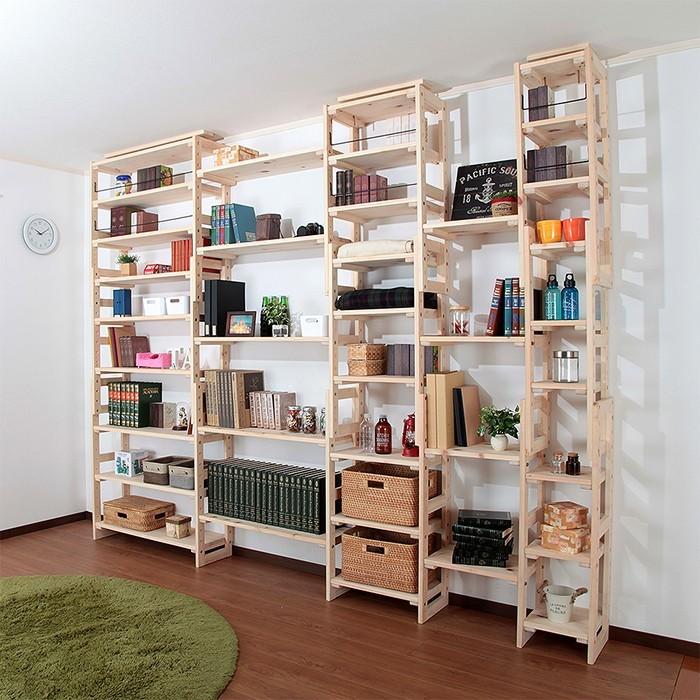 檜 ひのき オープンラック 約幅30cm 奥行29cm 本棚 無垢 ラック 棚 木製 薄型 天井 突っ張り 壁面 沢山 収納 本棚 書棚 リビング 子供 家具 Hws Jajan Annex 通販 Yahoo ショッピング