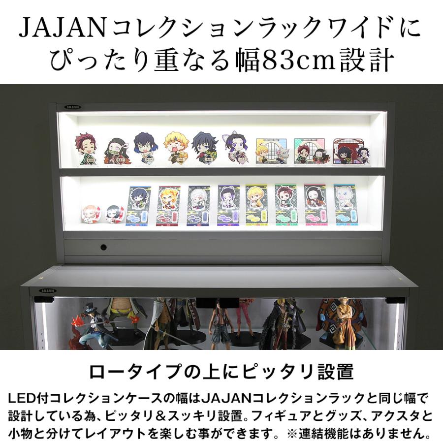 JAJAN LED アクスタ 専用コレクションケース ロータイプ マスコット