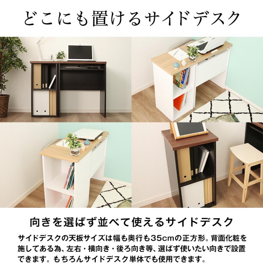 ☆ジモティー割あり☆アウトレットデスクスツールセット BE-003 WH 高 