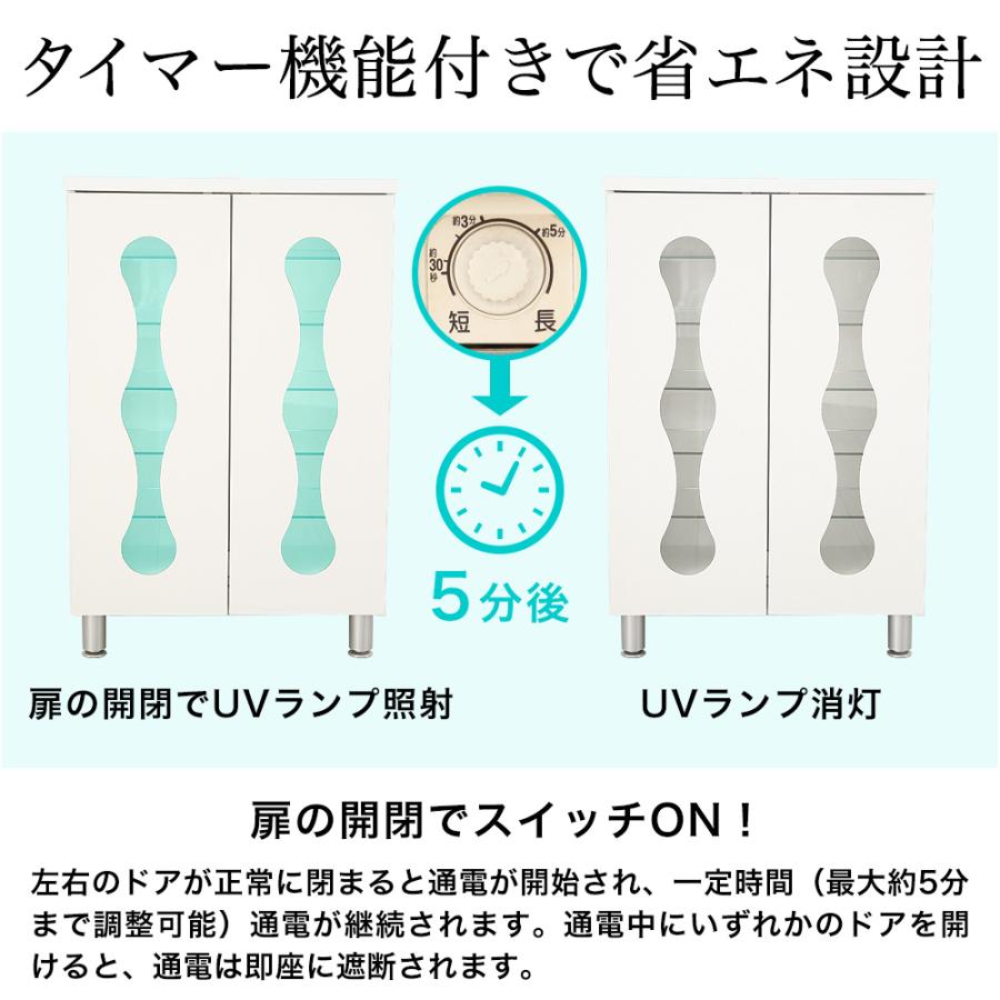 充英アート UVランプ付 スリッパ棚 10足 日本製 完成品 衛生管理 業務