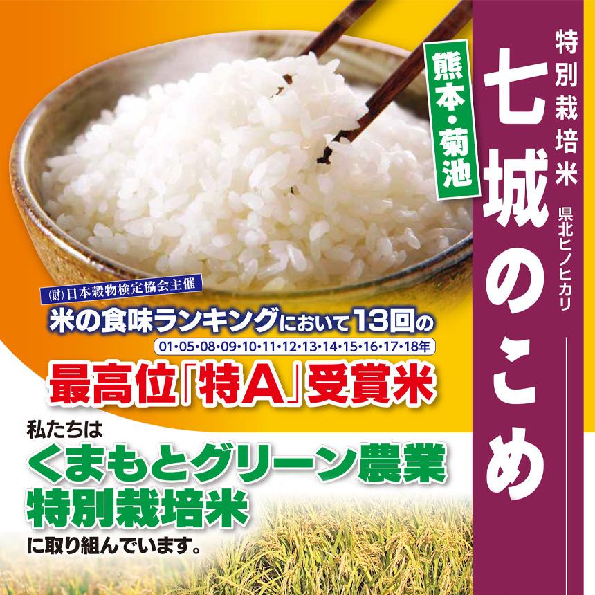お米と野菜詰め合わせ【店長厳選！きくちのまんま野菜&お米のセット】野菜5品目~8品目 七城のこめ2kg JA 菊池 熊本県産 旬 九州 新鮮宅配 送料無料 |  | 03