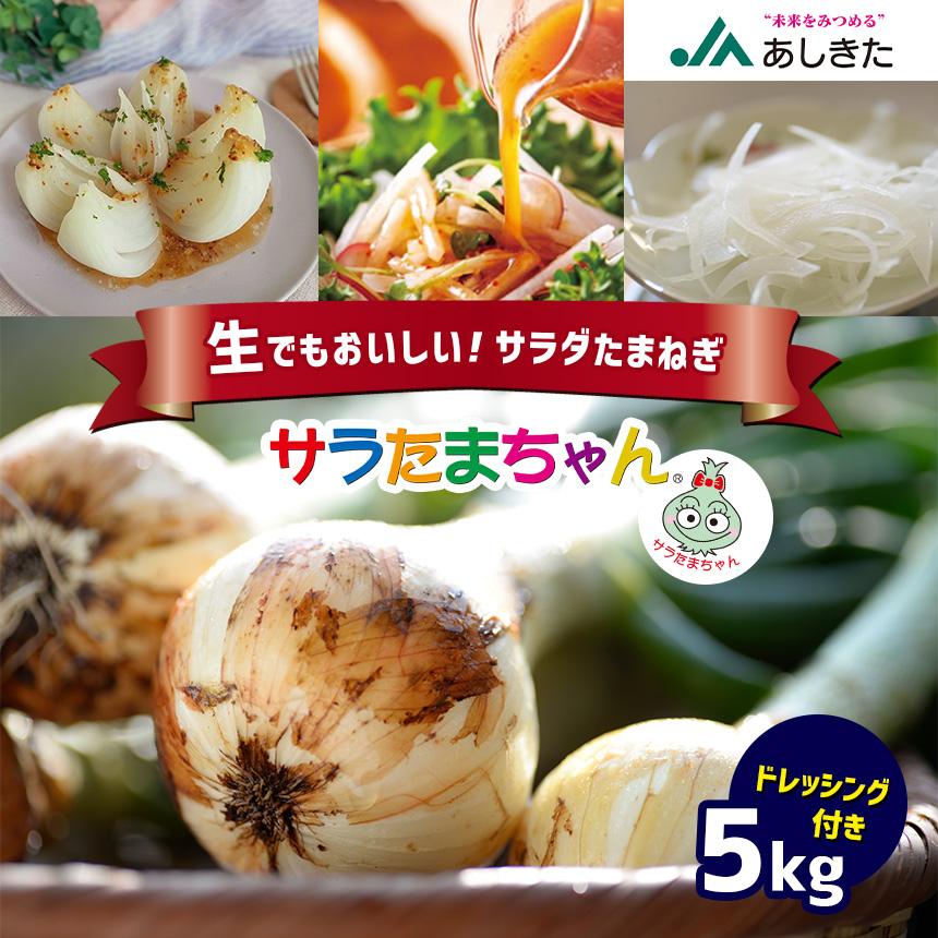 JAあしきた サラたまちゃん5kg(ドレッシング付き) 熊本県産