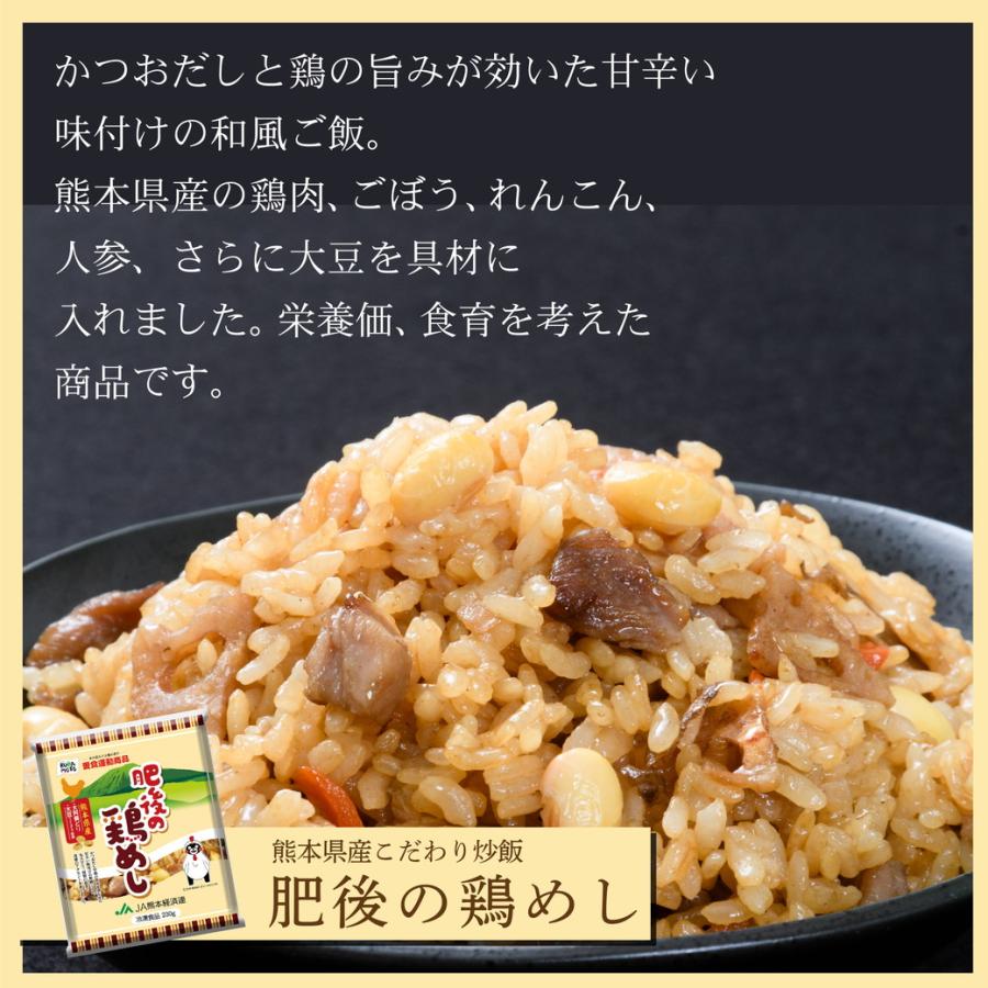 国産素材 冷凍炒飯 肥後の鶏めし 230g×10袋 こだわり たっぷり2.3kg