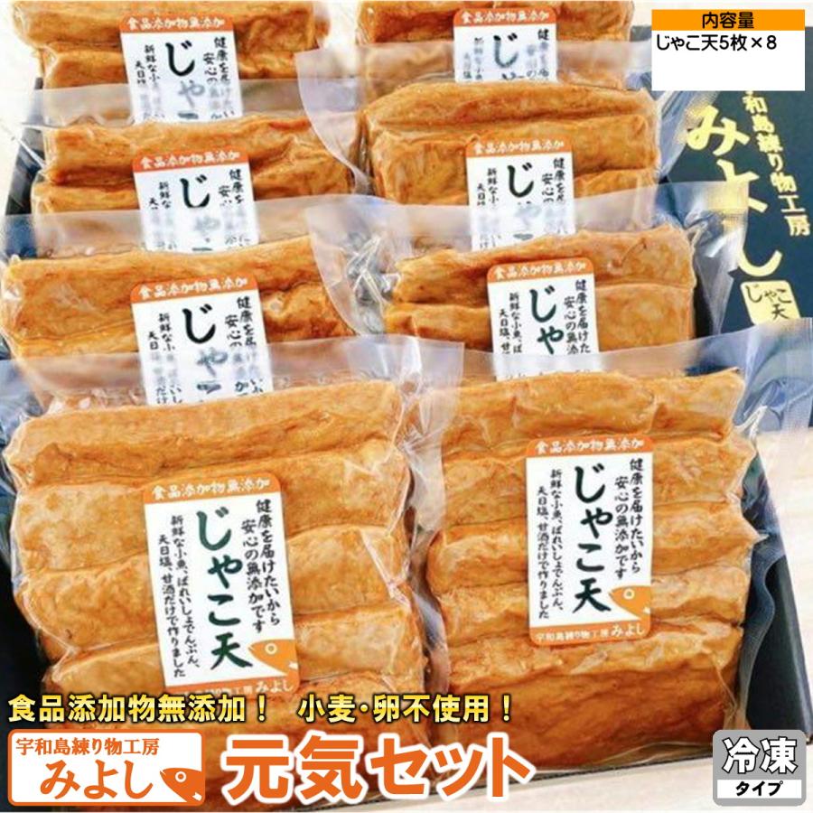 元気セット 無添加じゃこ天 宇和島練り物工房みよし 贈答用ギフトセット | 