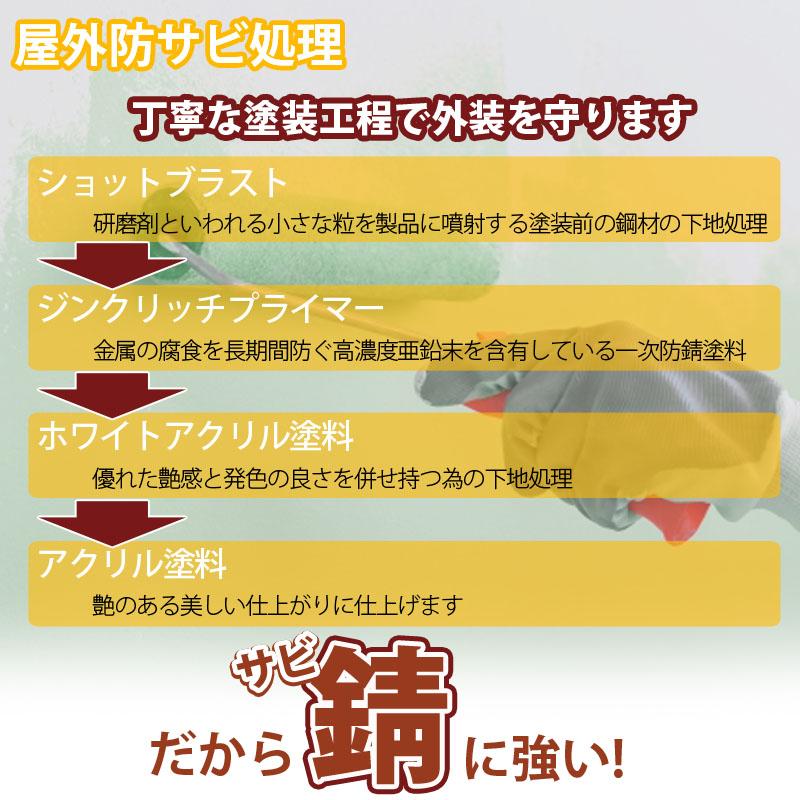 ドライスチールコンテナ 10ft 物置 コンテナ倉庫 コンテナハウス 大型物置 屋外物置 荷重2650kg 3.2畳 海上コンテナ_6