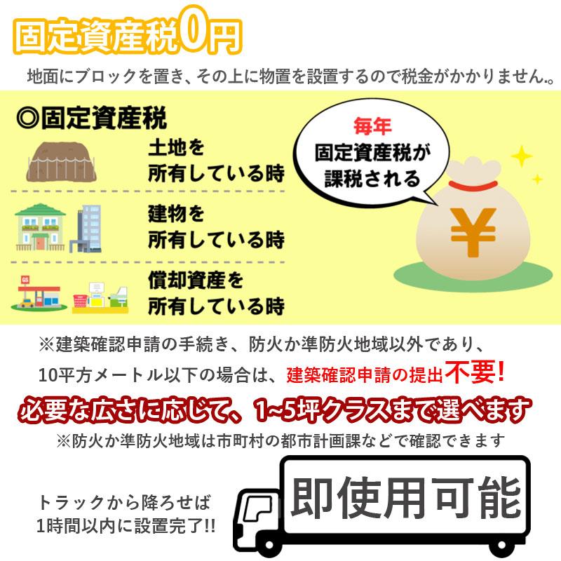 ドライスチールコンテナ 10ft 物置 コンテナ倉庫 コンテナハウス 大型物置 屋外物置 荷重2650kg 3.2畳 海上コンテナ_9