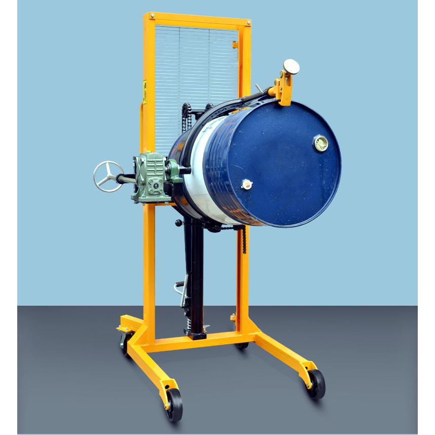 ハンドドラムリフト ドラム缶リフト ドラム運搬回転機 耐荷重450kg