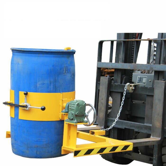 フォークリフト取付用ドラム反転機 ドラム缶反転機 荷重300kg フォークリフト取付用ドラム反転機 ドラム缶反転機 荷重300kg