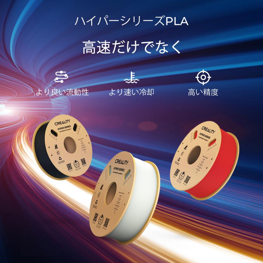 3Dプリンター用 フィラメント ホワイト 高速印刷対応 PLAフィラメント