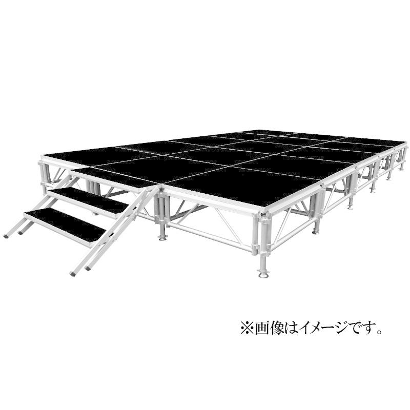 階段 ステップ 4段ステップ ステージ用階段 | アルミ製 軽量 階段 ステップ 4段ステップ ステージ用階段 | アルミ製 軽量