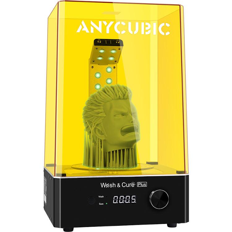 ANYCUBIC Cure&Wash Plus 洗浄硬化機 3dプリンター 正規品 大サイズ 洗浄硬化 SLA/DLP/LCD 3Dプリント用 強力洗浄 | 