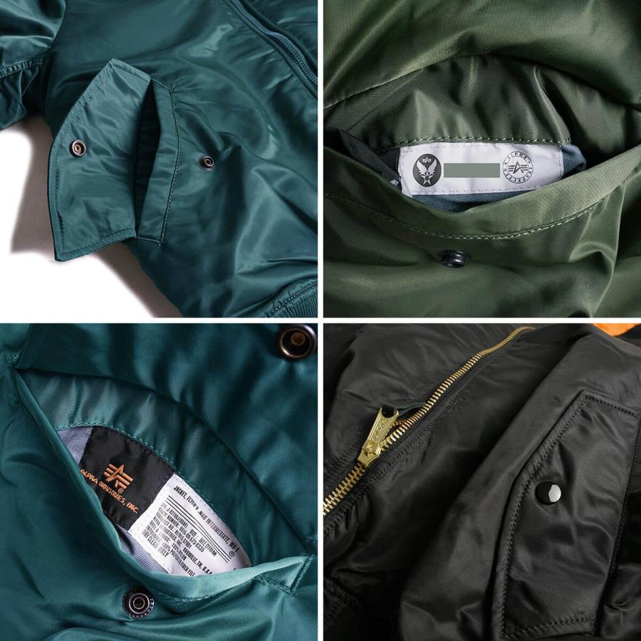 アルファ インダストリーズ ALPHA MA-1 フライトジャケット インポート