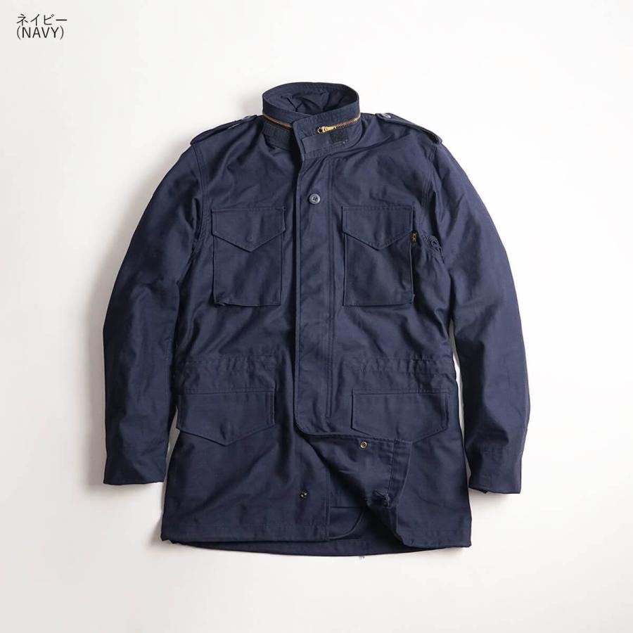 アルファ インダストリーズ ALPHA M-65 フィールドジャケット ｜ メンズ 大きいサイズ BIGSIZE M65 FIELD JACKET INDUSTRIES M-51後継モデル ミリタリー グリー｜jalana｜10