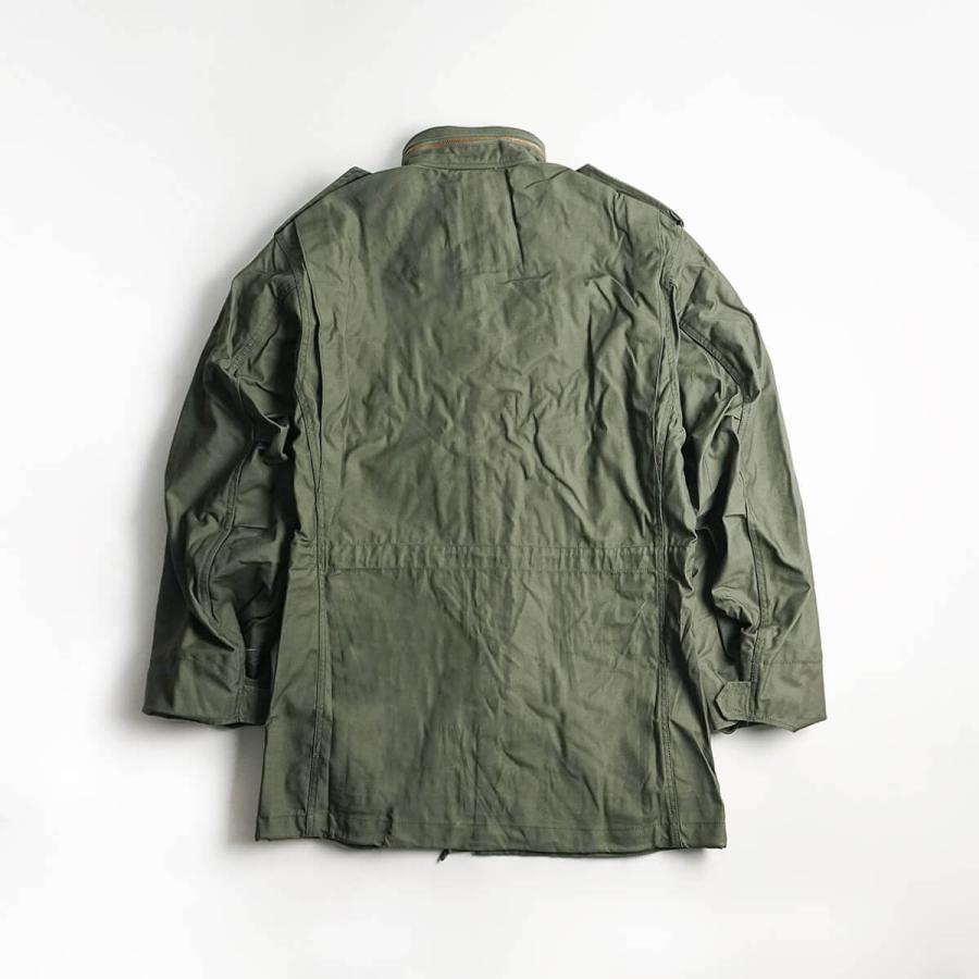 アルファ インダストリーズ ALPHA M-65 フィールドジャケット ｜ メンズ レギュラーサイズ M65 FIELD JACKET INDUSTRIES M-51後継モデル ミリタリー グリーン｜jalana｜14