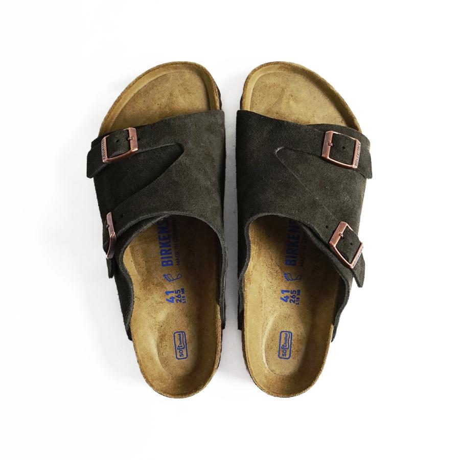 ビルケンシュトック BIRKENSTOCK チューリッヒ ソフトフットベッド ｜ メンズ レディース ZURICH SFB ノーマルワイズ レギュラーフィット 普通幅 サンダル ドイ｜jalana｜07