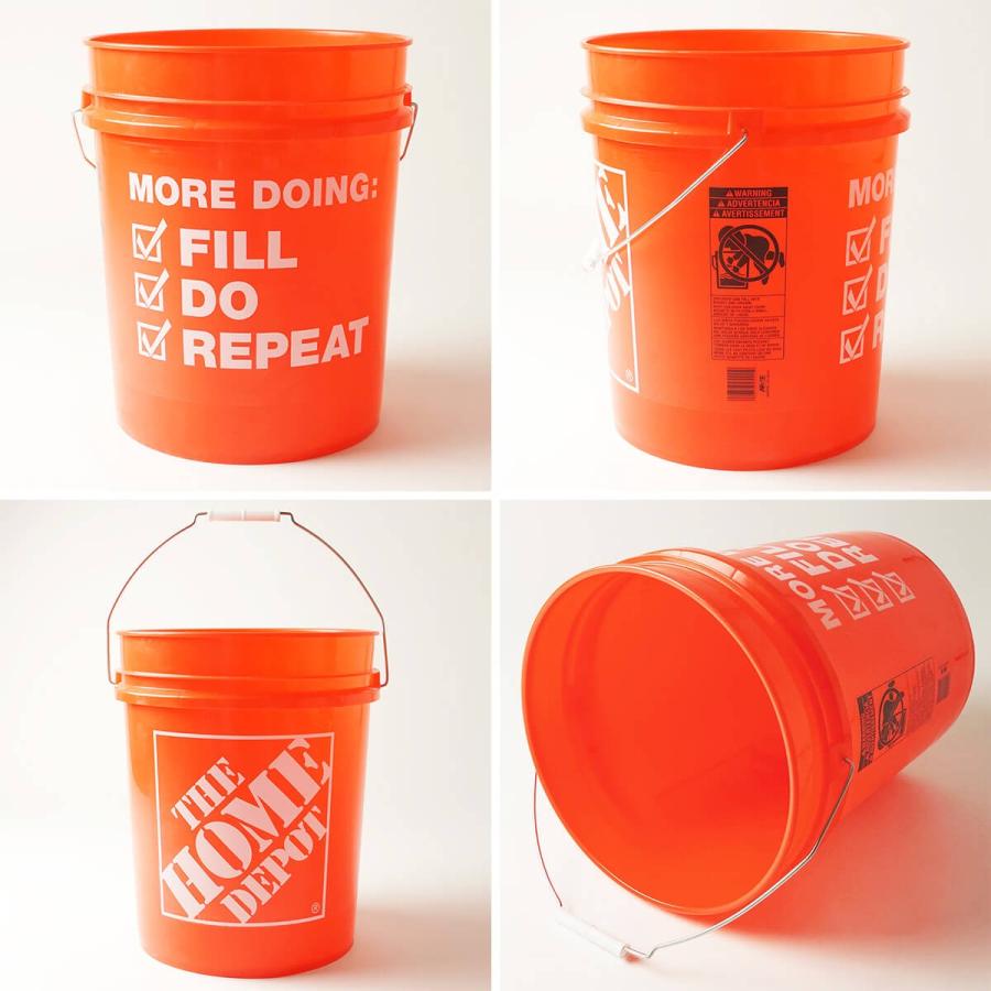 リークタイト LEAKTITE 5ガロンバケツ アメリカ製 ｜ ホームデポ HOME DEPOT ロウズ LOWE’S トゥルーバリュー TRUE VALUE 雑貨 ばけつ スツール 米国製