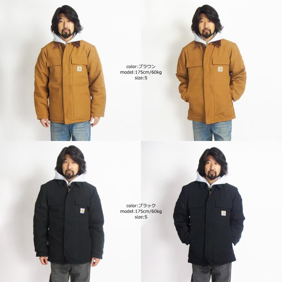 カーハート Carhartt C003 ダック トラディショナルコート DUCK TRADITIONALCOAT ワークジャケット｜メンズ 定番 防寒 アウター 12オンス 内側は保温性の高いキ｜jalana｜05