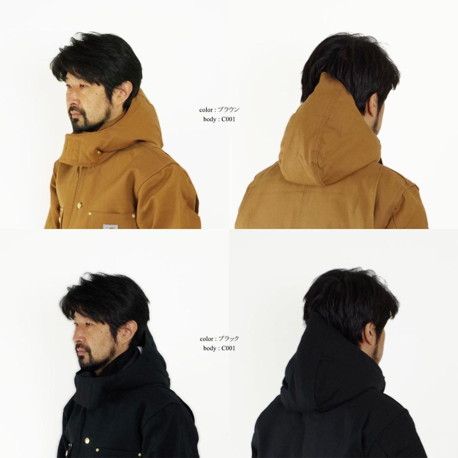 Carhartt カーハート 102368 ダックフード キルティング裏地 Carhartt カーハート 102368 ダックフード キルティング裏地