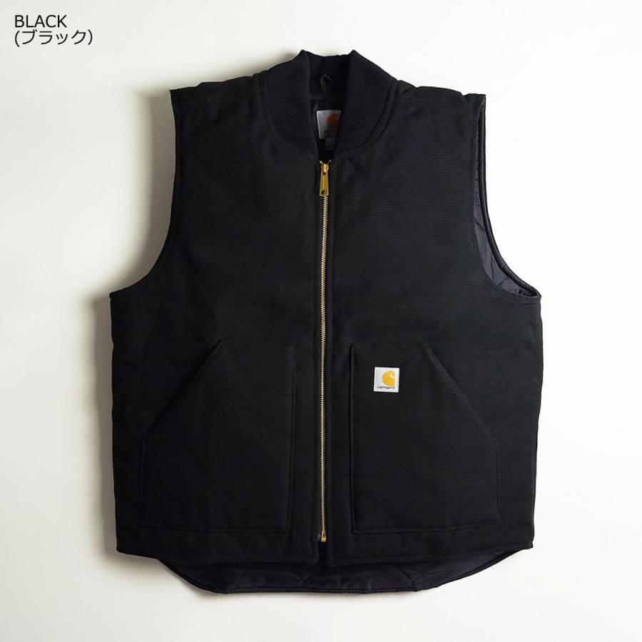 カーハート Carhartt V01 ダック ワークベスト ｜ ベスト メンズ DUCK 