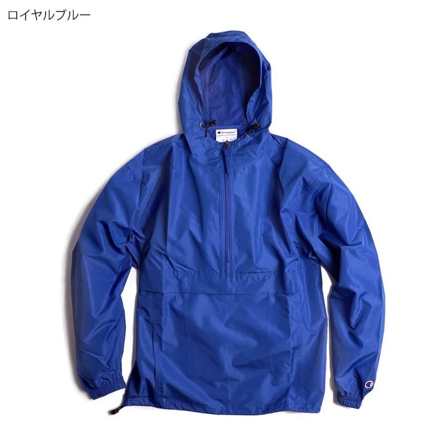 チャンピオン Champion #CO200 パッカブル アノラック ジャケット ｜ PACKABLE ANORAK JACKET ナイロンパーカー メンズ ウインドブレーカー プルオーバー フー｜jalana｜10