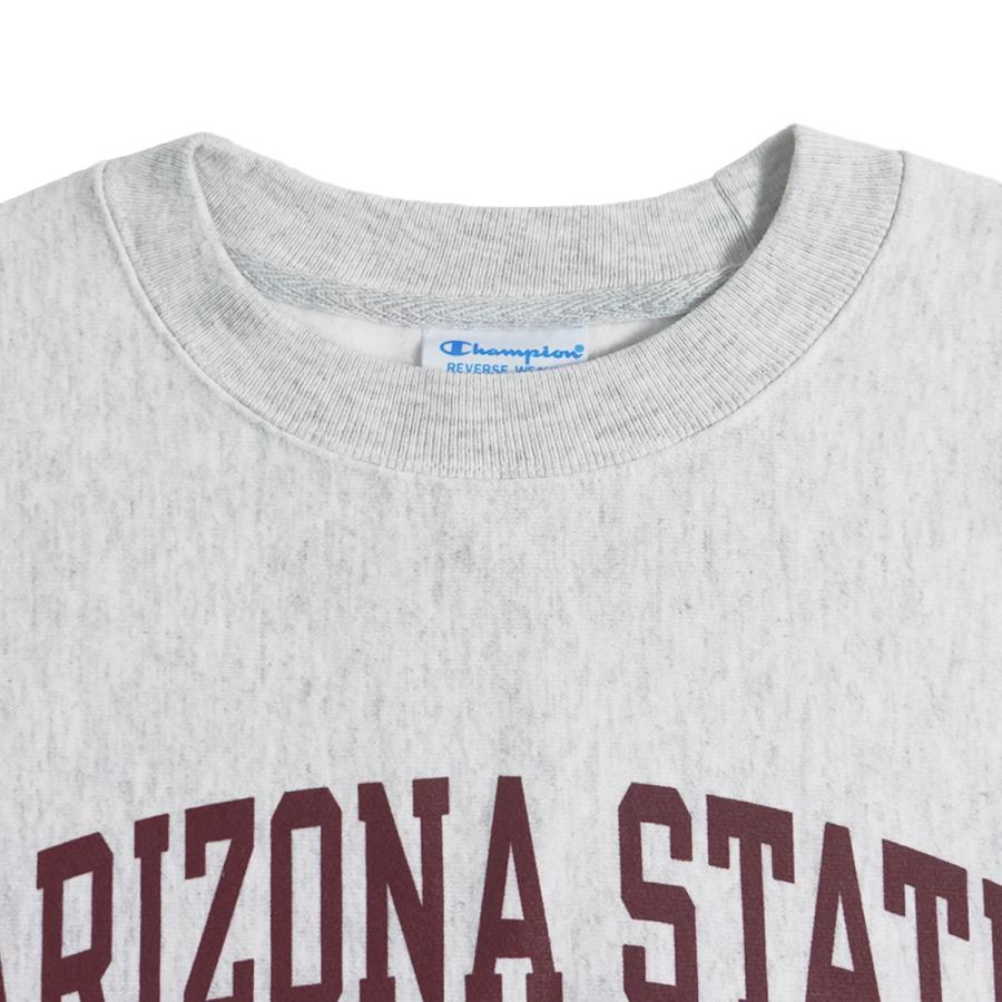 ARIZONA STATE UNIVERSITY オフィシャル クルーネック カレッジスウェット チャンピオン リバースウィーブメンズ S-XXL Champion アリゾナ州立大学｜jalana｜06