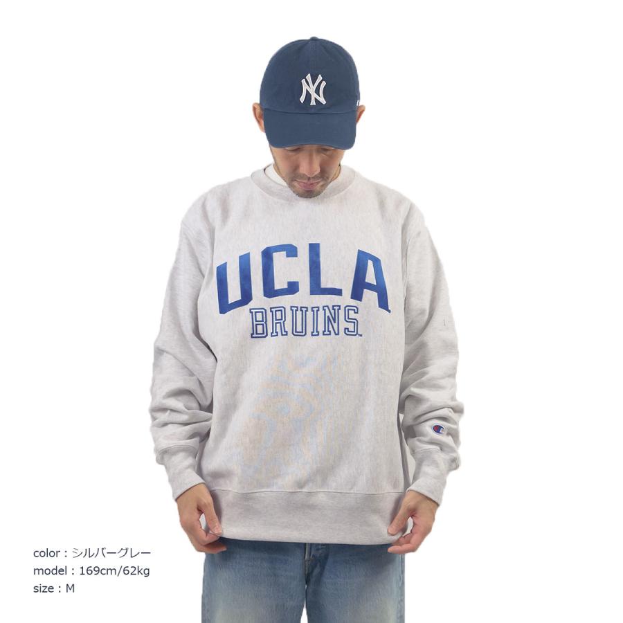 Champion UCLA オフィシャル クルーネック カレッジスウェット Champion UCLA オフィシャル クルーネック カレッジスウェット