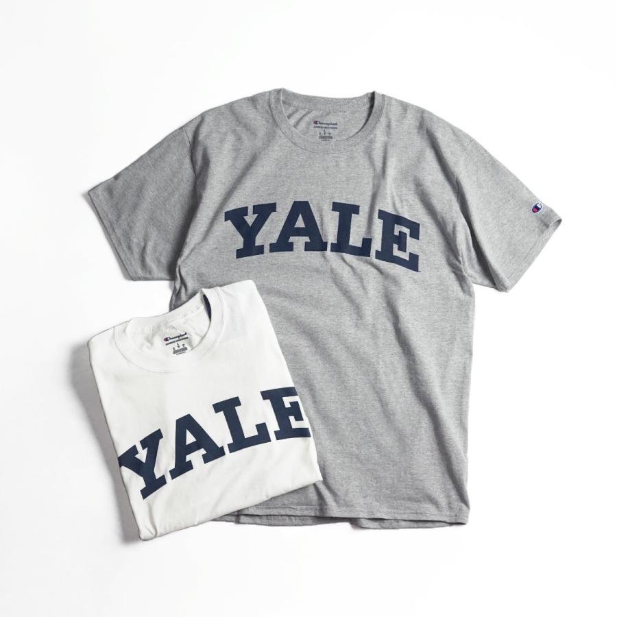 Champion YALE オフィシャルロゴTシャツ チャンピオンボディメンズ S  