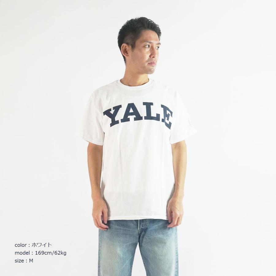 Champion YALE オフィシャルロゴTシャツ チャンピオンボディメンズ S  