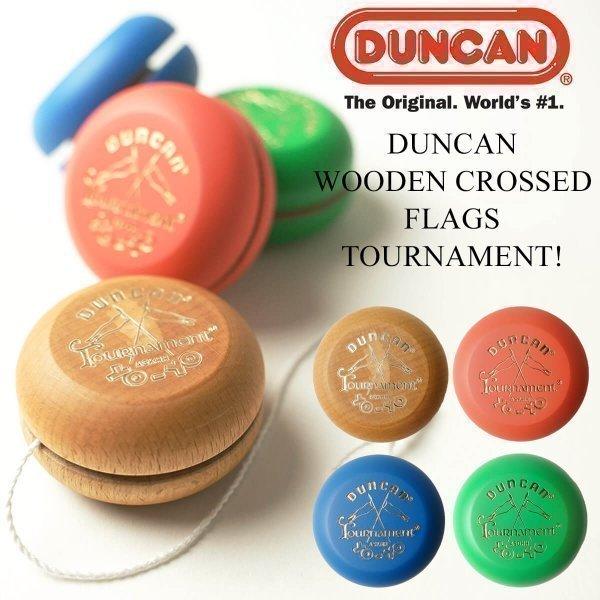 ダンカン DUNCAN 木製ヨーヨー ウッデン クロスドフラッグス トーナメント 360XF WOODEN CROSSED FLAGS TOURNAMENT 固定軸｜jalana