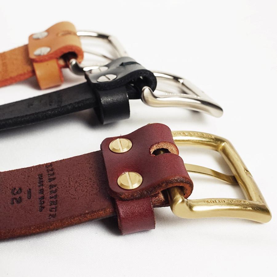 EZRA ARTHUR エズラアーサー Ezra Arthur No.1 レザーベルト EZRA ARTHUR エズラアーサー Ezra Arthur No.1 レザーベルト