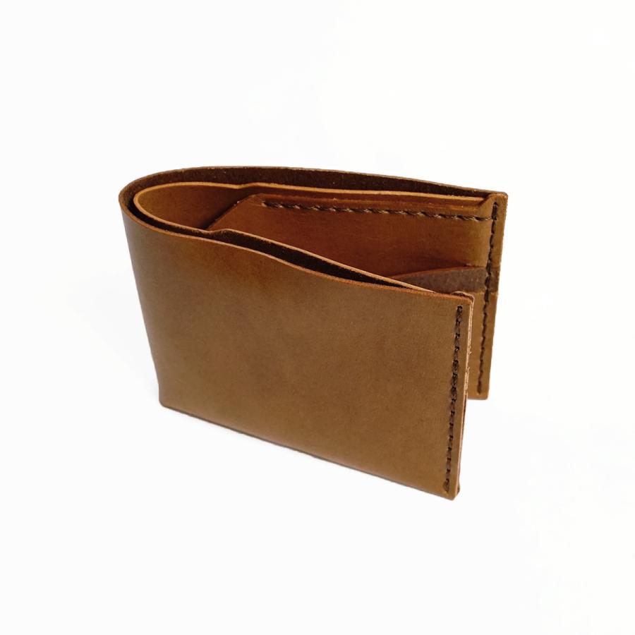 シ*ン様 【未使用品】HORWEEN製 三つ折りレザーウォレット ブラウン系 W side7_10003459