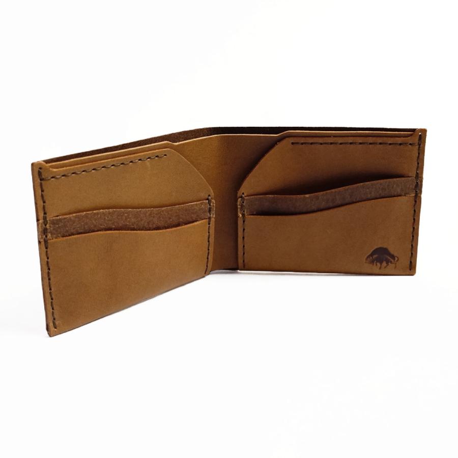 エズラアーサー Ezra Arthur No.6 ウォレット (アメリカ製 米国製 二つ折り 財布 レザー 革 ホーウィン クロムエクセル) EZRA ARTHUR エズラアーサー Ezra Arthur No.6 ウォレット アメリカ製