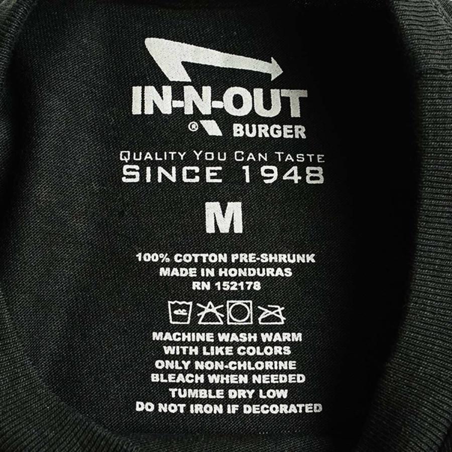 インアンドアウトバーガー 半袖 Tシャツ 2021 ア フレッシュ ニューイヤー ブラック メンズ S-XXL In-N-Out Burger ご当地Tシャツ 海外買い付け｜jalana｜13