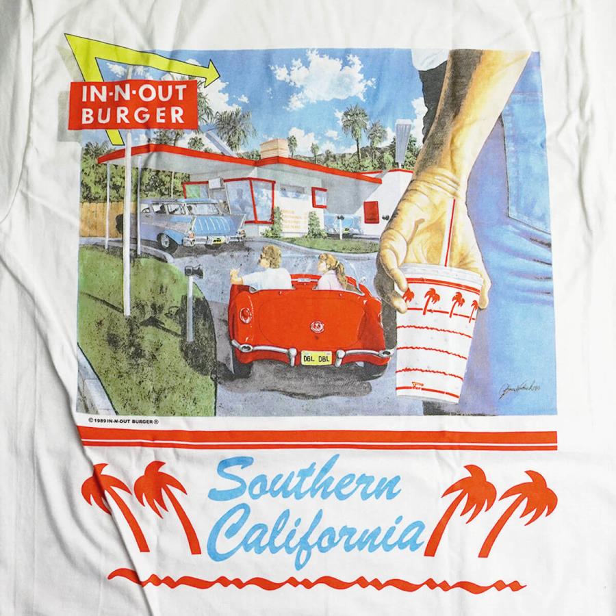 In-N-Out Burger インアンドアウトバーガー 半袖 Tシャツ 1990 
