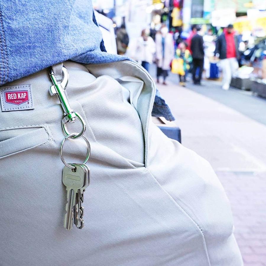 KEY-BAK（キーバック） キーリングクリップ 0305-905 キーホルダー