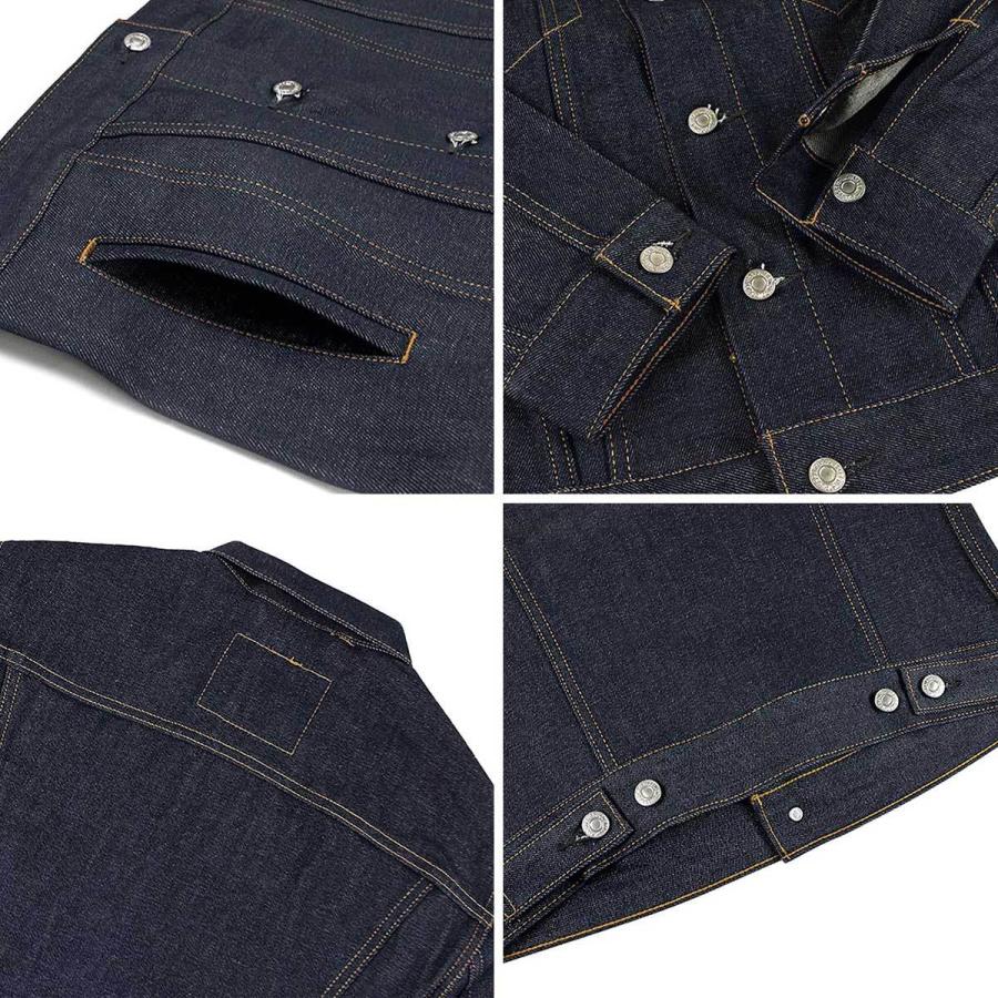 リーバイス LEVI’S #72334 デニムジャケット ザ・トラッカー リジッド2 ｜ メンズ ジャケット THE TRUCKER RIGID TWO 3RD ジージャン Gジャン 生デニム サード｜jalana｜04