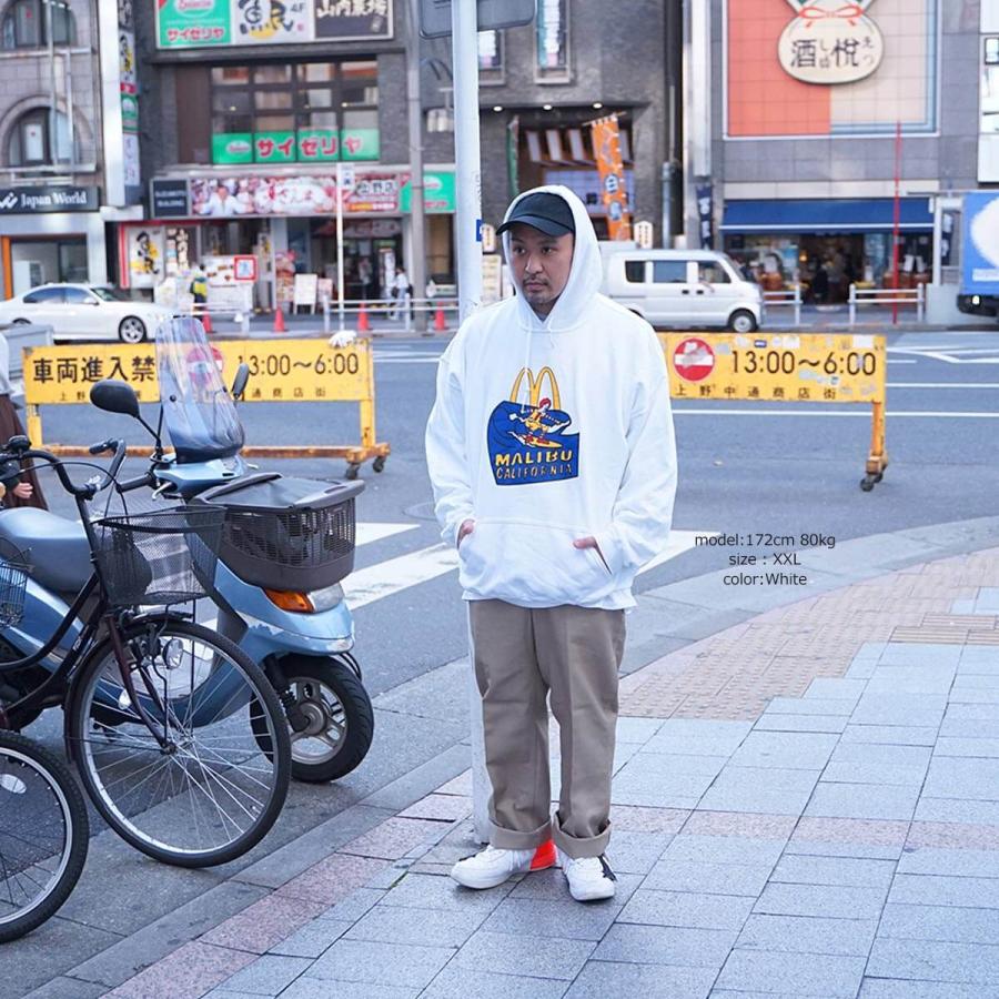 マクドナルド プルオーバー フード スウェット 波乗りドナルド マリブ店限定 Big Size 大きいサイズ メンズ レディース S Xxxl パーカー Mcdonald S 海外買付 Mcdds G Hoody Jalana ジャラーナ 通販 Yahoo ショッピング
