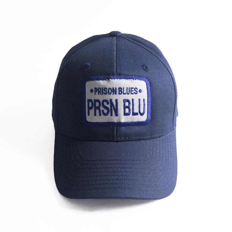 プリズンブルース PRISON BLUES ロゴベースボールキャップ ネイビー ワークキャップ 帽子｜jalana｜03