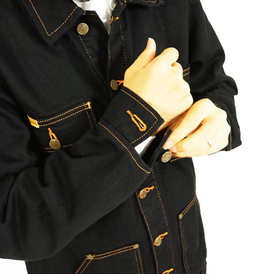 PRISON BLUES（プリズンブルース） デニムヤードコート 別注 リンスド