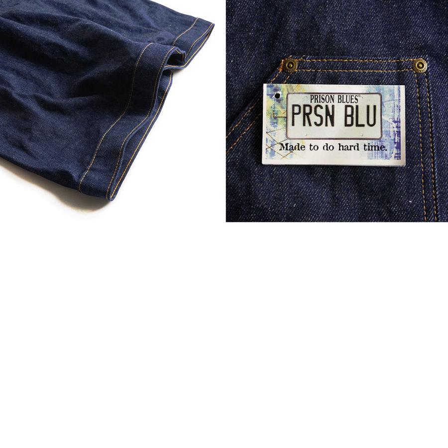 PRISON BLUES プリズンブルース デニムヤードコート リジッド PRISON BLUES プリズンブルース デニムヤードコート リジッド