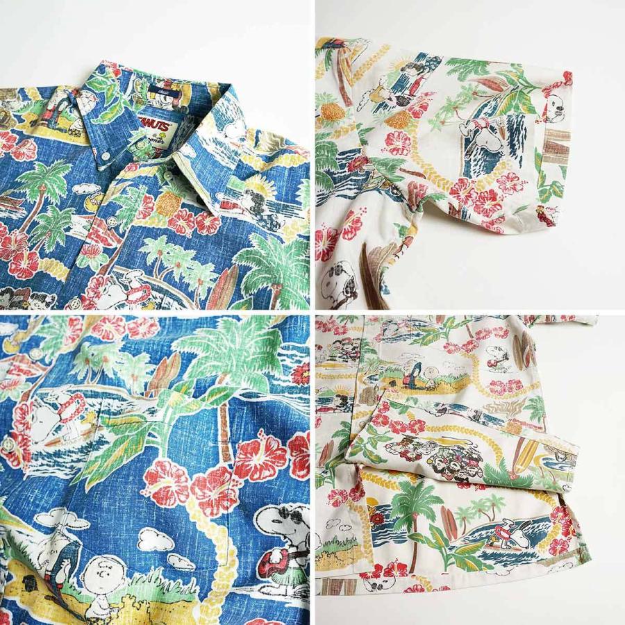 XL新品未使用　ReynSpooner ✖️Peanutsスヌーピー限定コラボsh reyn spooner レインスプーナー × ピーナッツ REYN SPOONER X