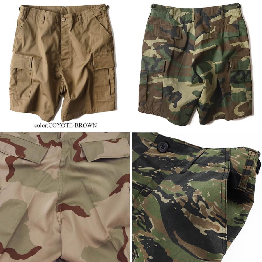 ROTHCO ロスコ コットンポリ ツイル BDU ショーツ ｜ 定番