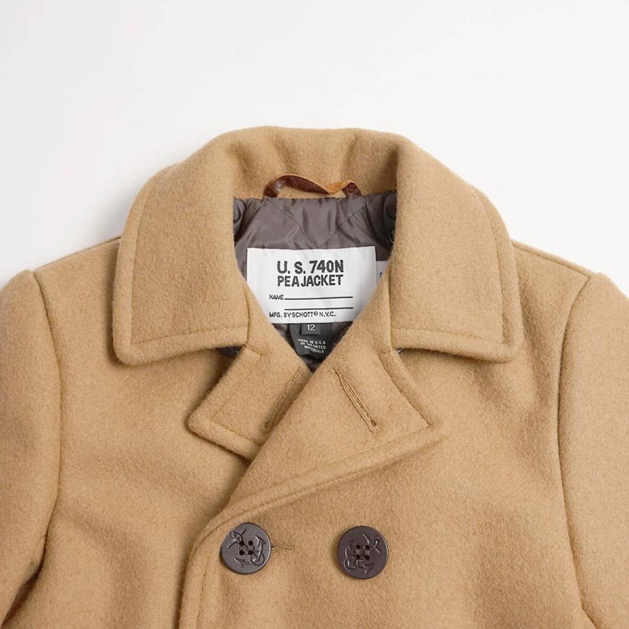 Schott N.Y.C ショット SCHOTT 740B ボーイズ ウール ダブル Schott N.Y.C ショット SCHOTT 740B ボーイズ ウール ダブル