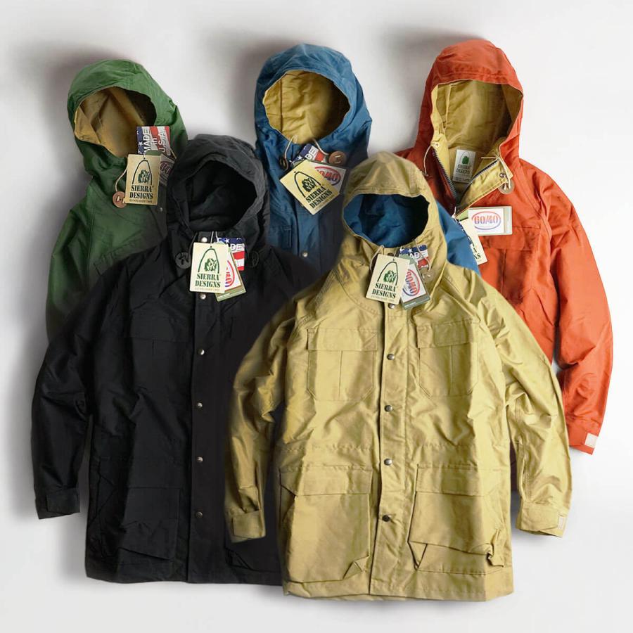 シェラデザインズ SIERRA DESIGNS 60/40 マウンテンパーカー ｜ MOUNTAIN PARKA メンズ ロクヨン マンパ 定番 アメリカ製 MADE IN USA ラグランスリーブ アウト｜jalana｜20