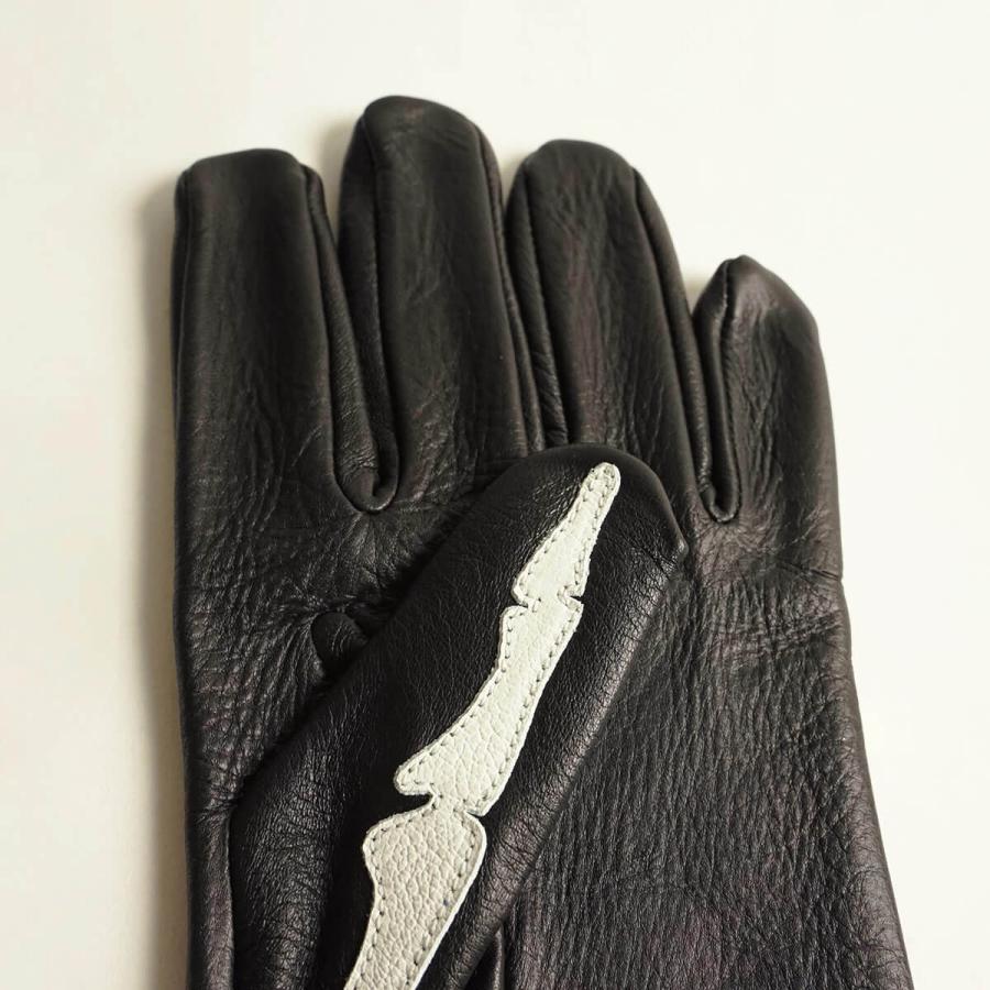 バンソン Vanson レザーグローブ ローパー Xレイ ボーンズ ブラック ホワイト Made In Usa Roper With X Ray Bones 手袋 Vanon Ropx 658 Jalana ジャラーナ 通販 Yahoo ショッピング