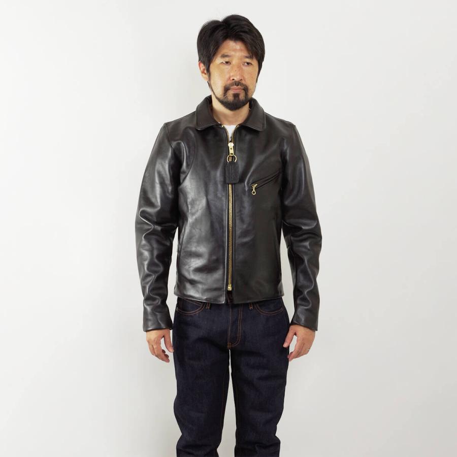 バンソン Vanson Enf シングル ライダース ブラック アメリカ製 米国製 エンフィールド 襟付 レザージャケット 革ジャン Vnsnenf Jalana ジャラーナ 通販 Yahoo ショッピング