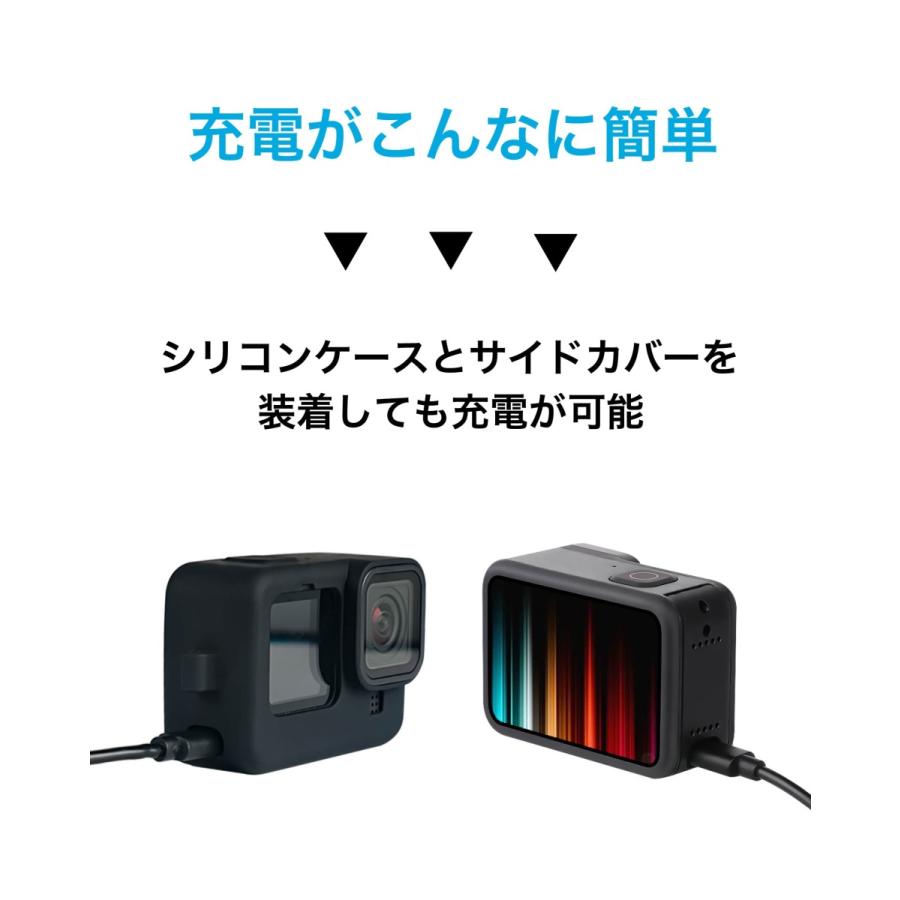 GoPro HERO12 HERO11 GoPro10 GoPro11 GoPro12 アクセサリー 3点 