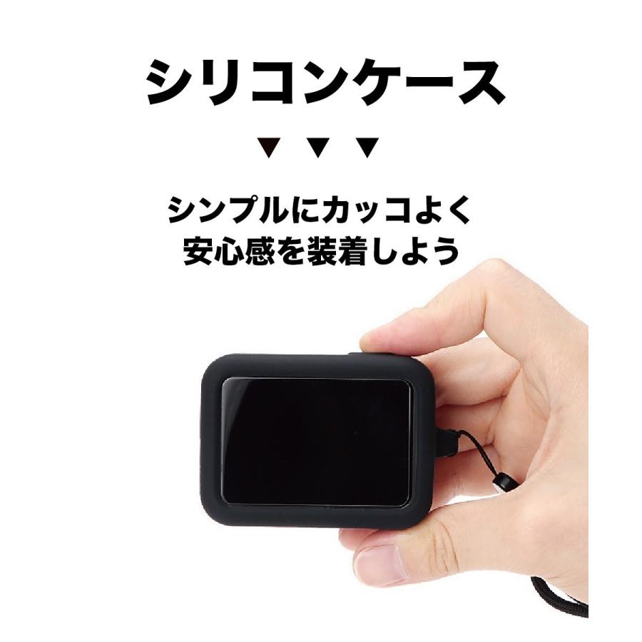 GoPro8 GoPro HERO8 ゴープロ8 アクセサリー セット フィルム ケース 2点 シリコン カバー 保護 ガラス レンズ カメラ 送料無料 説明書付き 8｜jam-pack｜05