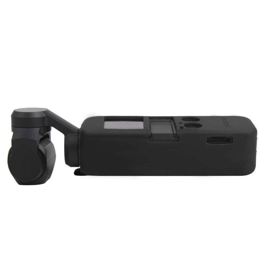DJI OSMO POCKET アクセサリー シリコンケース 便利 防水ケース ストラップ付き ブラック オスモポケット 傷防止 送料無料 ポイント消化 |  | 03