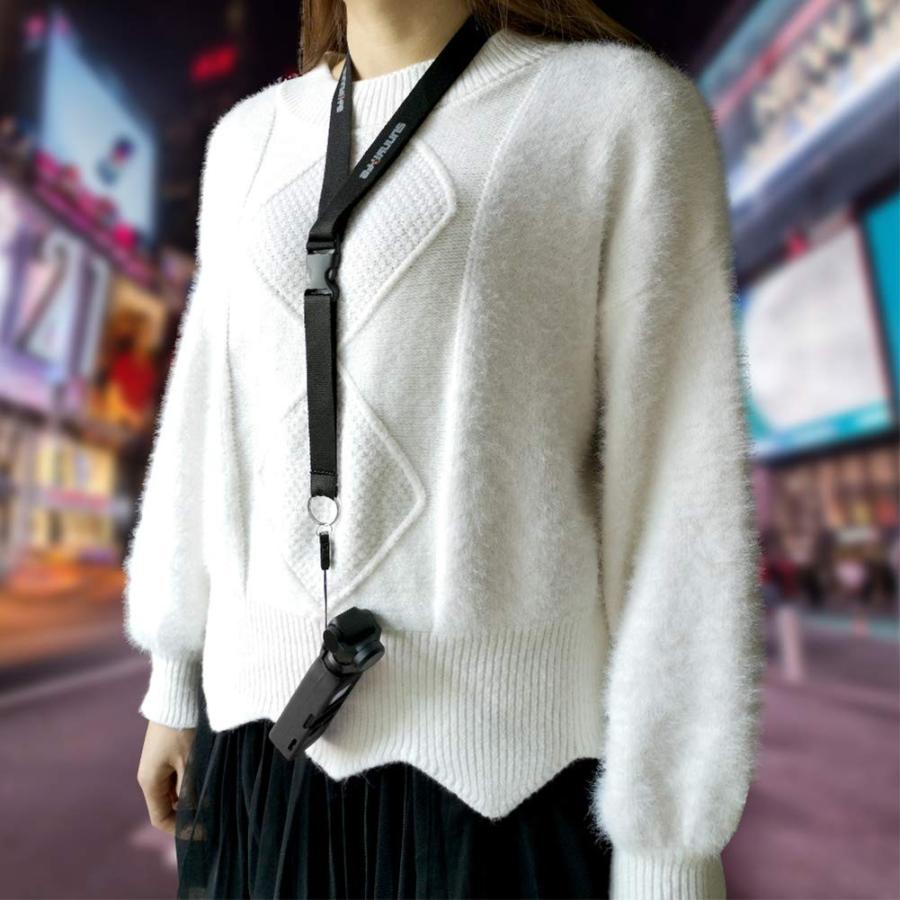 DJI OSMO POCKET アクセサリー シリコンケース 便利 防水ケース ストラップ付き ブラック オスモポケット 傷防止 送料無料 ポイント消化 |  | 06